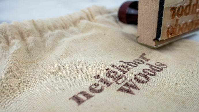 Stamped Canvas Bags